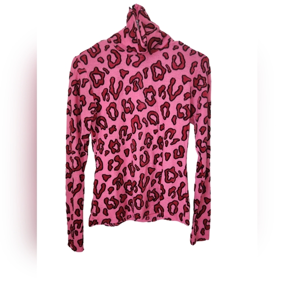 Ambush Pink Leopard‎ Turtleneck Small - Picture 2 of 8